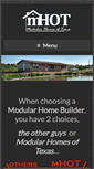 Mobile Screenshot of modularoftexas.com